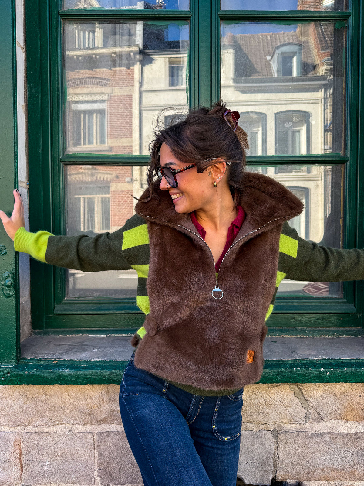 Veste Nappy Choco
