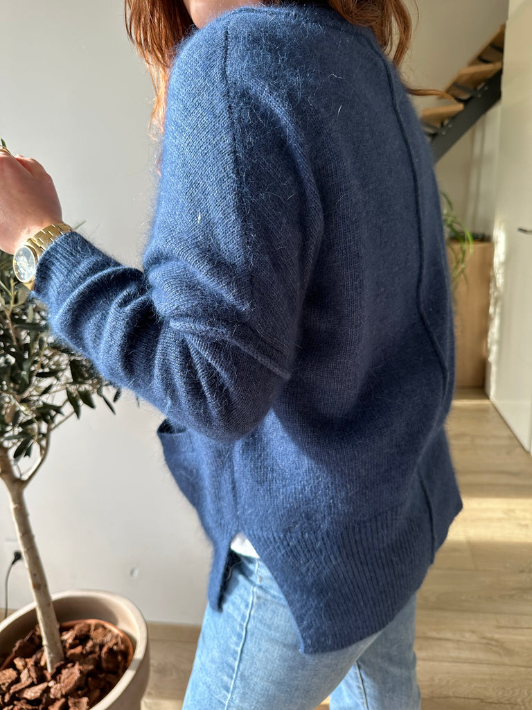 Pull Alienor Marine - Joy et Léa - Concept Store