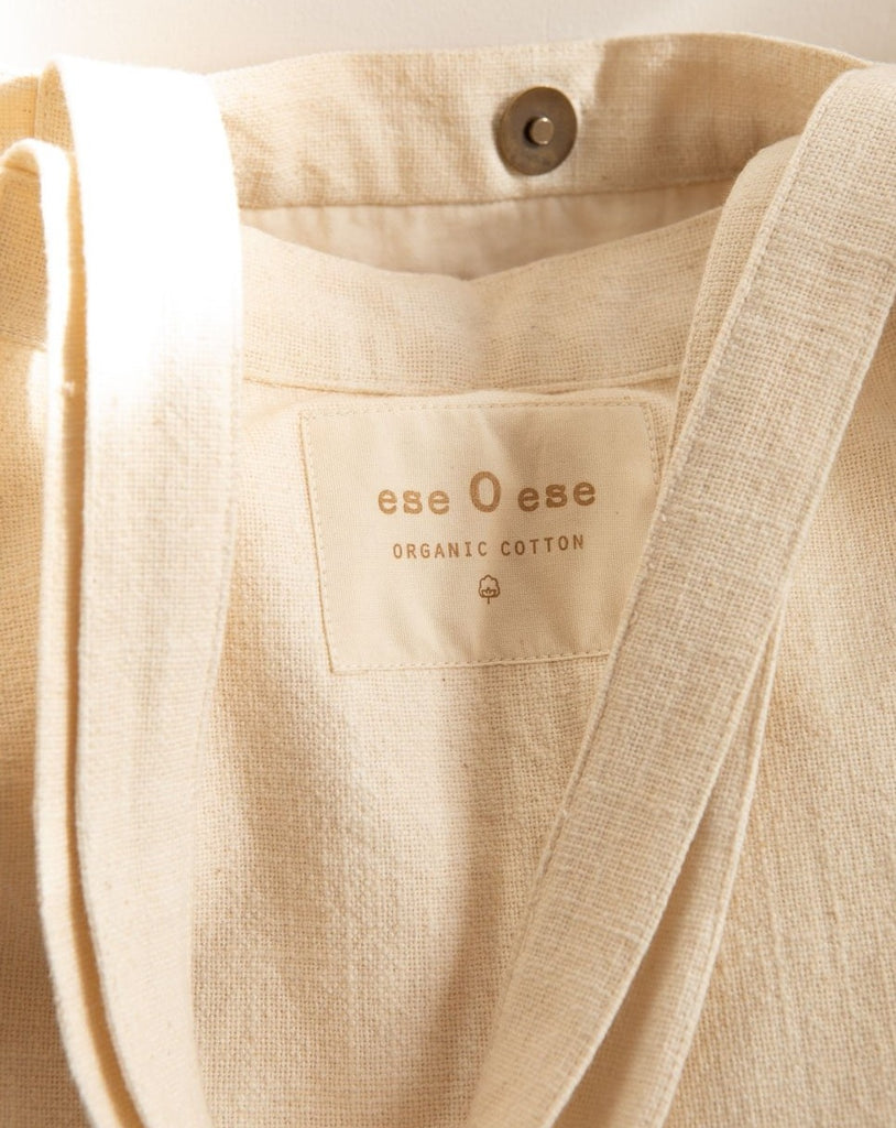 sac en coton avena avec grandes anses en coton organique de la marque espagnole et eco responsable ese o ese disponible chez joy et lea boutique douai